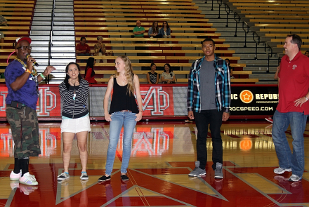 Celebrity Basketball Team vs. the The Mater Dei High School Monarchs Faculty