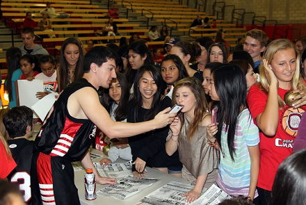 Celebrity Basketball Team vs. the The Mater Dei High School Monarchs Faculty