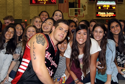 Celebrity Basketball Team vs. the The Mater Dei High School Monarchs Faculty