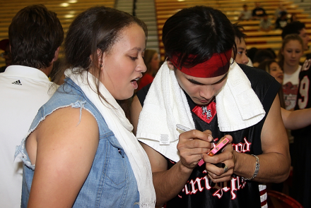 Celebrity Basketball Team vs. the The Mater Dei High School Monarchs Faculty