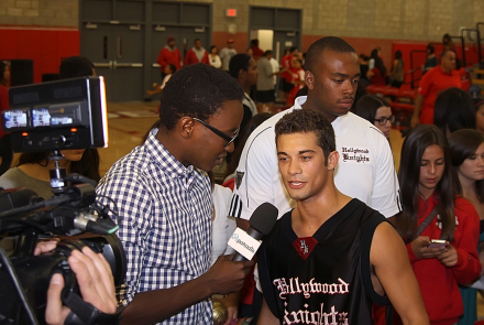 Celebrity Basketball Team vs. the The Mater Dei High School Monarchs Faculty